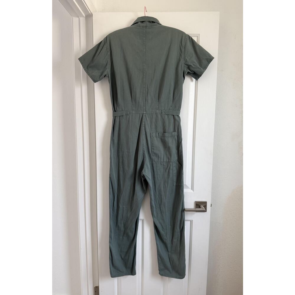 PISTOLA Grover Short Sleeve Field Jumpsuit Sagebrush NWOT Size S - Picture 8 of 15